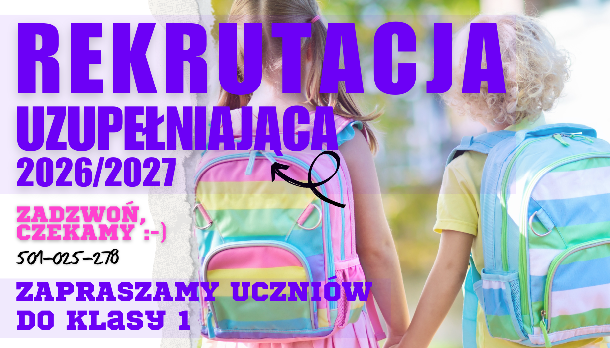 Rekrutacja uzupełniająca 2026/2027
