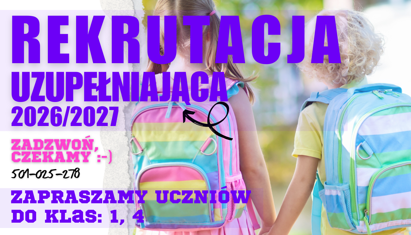 Rekrutacja uzupełniająca 2026/2027