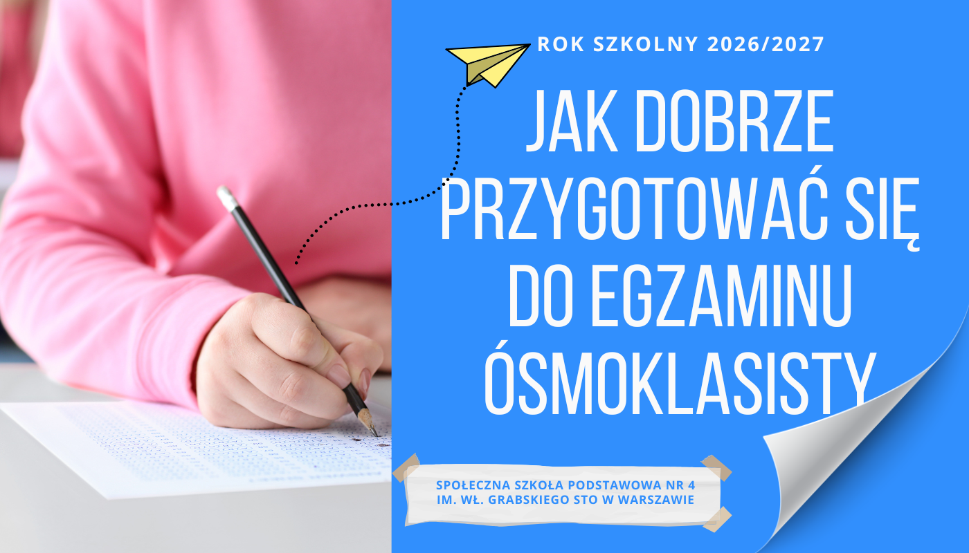 Egzamin Ósmoklasisty w&nbsp;roku szkolnym 2026/2027